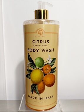 Alchimia Citrus Moisturizing Body Wash Made in Italy 33.8 FL OZ, 1000 ML